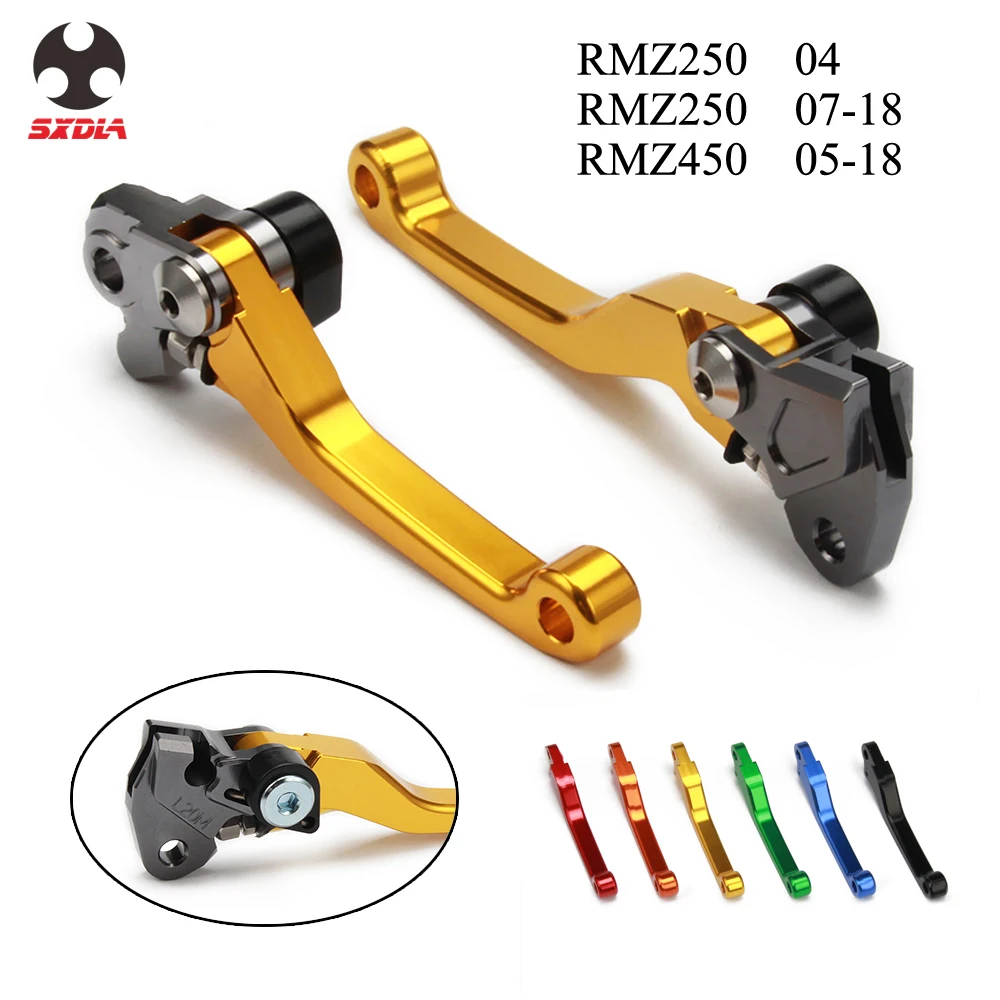 Для SUZUKI RMZ250 RMZ450 DR250R DRZ400S/SM RM125/250 RMX250S RM85 ЧПУ Алюминий сцепные рычаги Аксессуары для мотоциклов