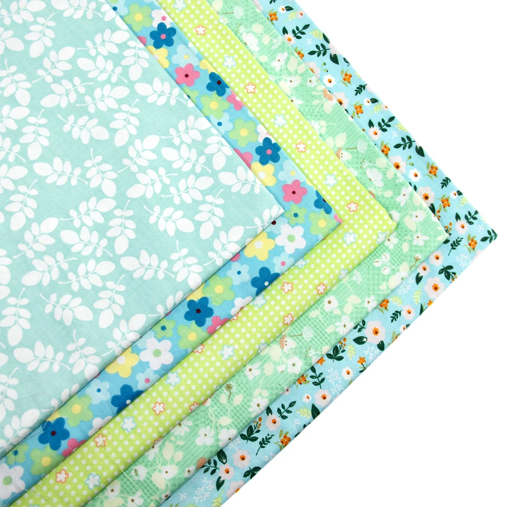 2"* 58" 50*145 см смешанные цветы напечатаны хлопок ткань, DIY материалы ручной работы для изготовления одежды ремесла, 1yc1986