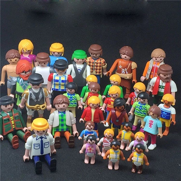 Фигурки от Playmobil Fille миниатюрные фигурки героев игрушки 3 см 5 7 рыцарей солдат