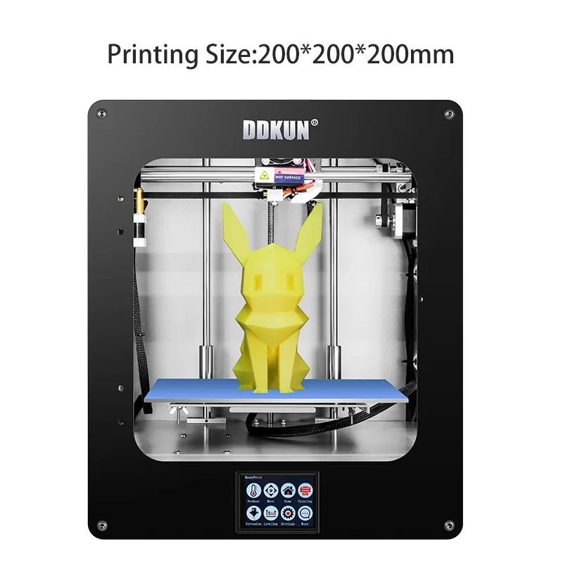 

Impresora 3D Printer Drucker Stampante Printing Machine FDM Desktop Metal Frame Single Extruder Nozzle Hotbed Autolevel Printer