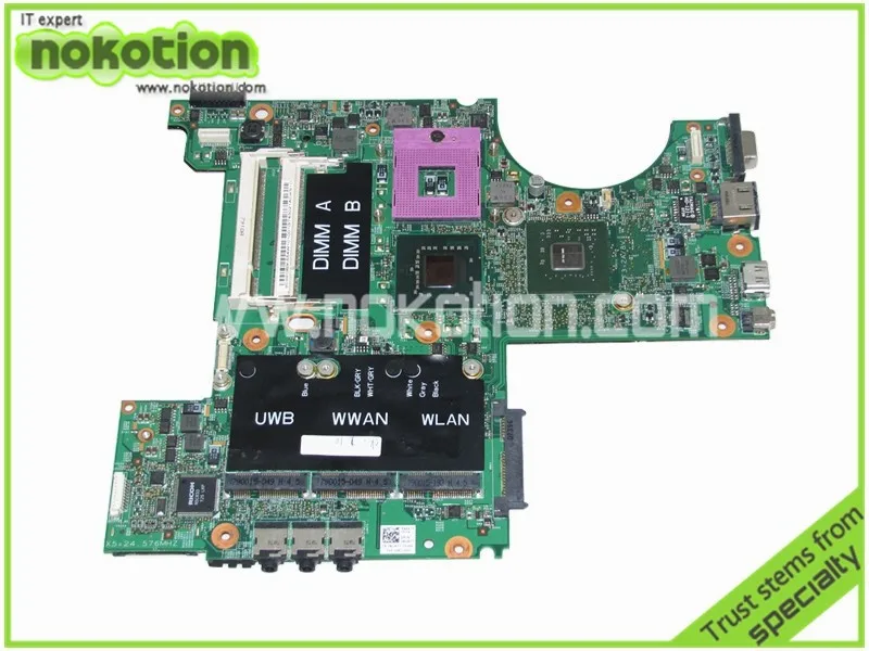 Материнская плата NOKOTION RU477 для ноутбука материнская XPS M1530 GeForce 8400M обновление |