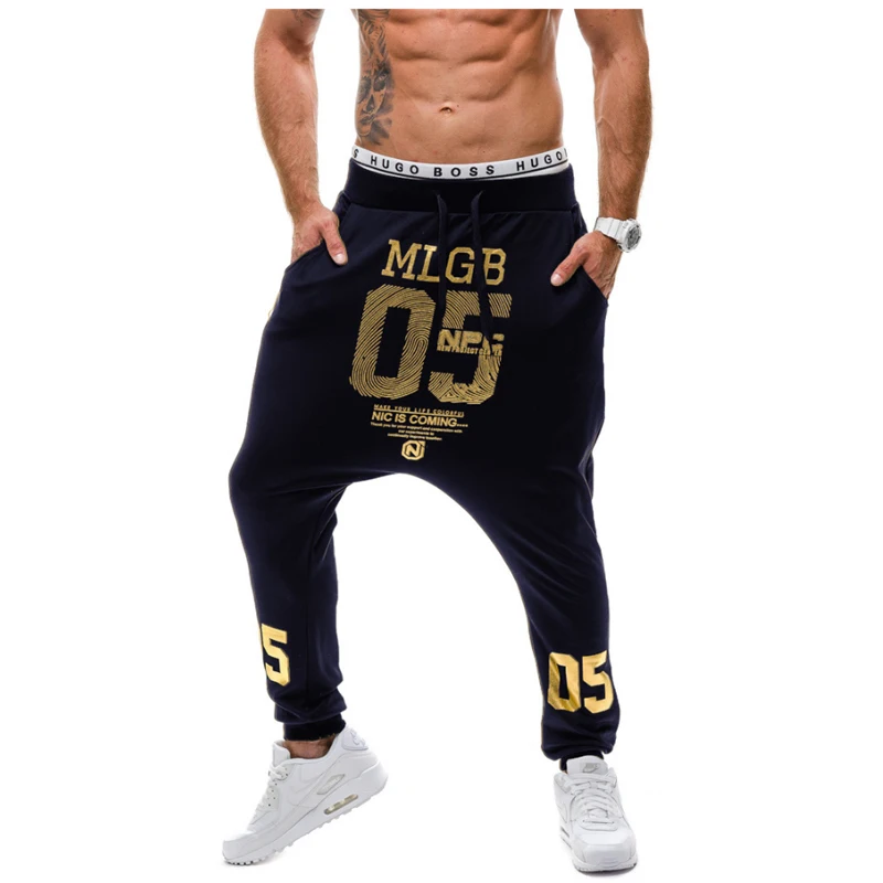 2018 Новые мужские повседневные беговые танцевальные тренировочные брюки