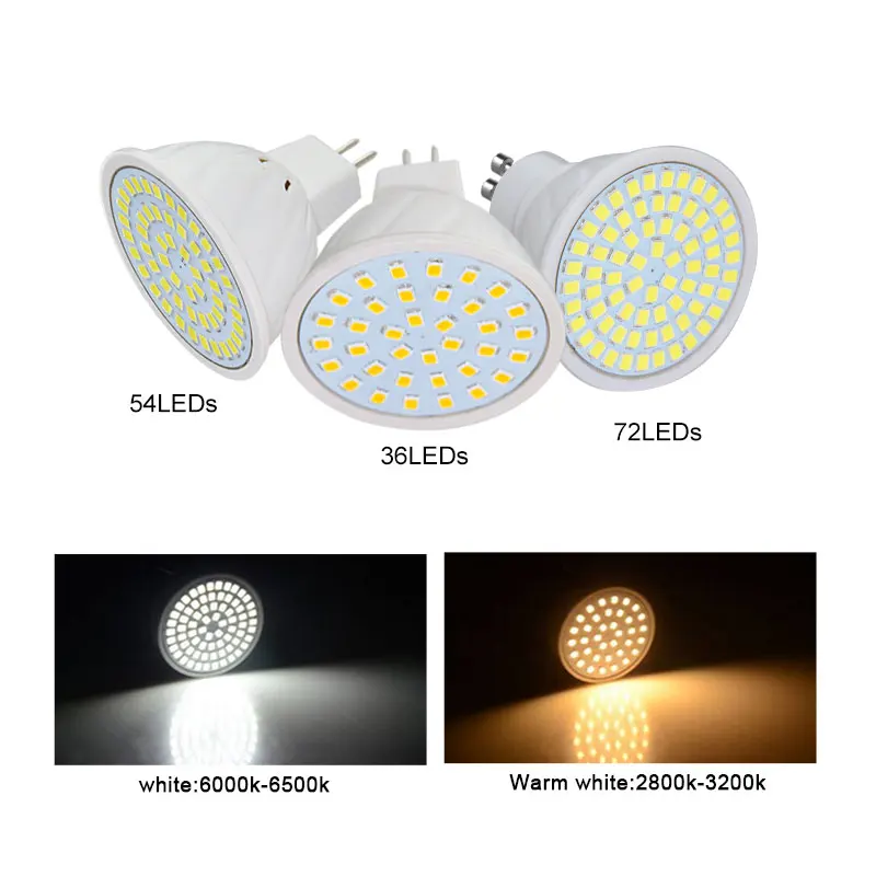 Светодиодный лампочка направленного света 220V MR16 GU10 4W 6W 8W 5W 7W 2835 COB чип 24 120 180 градусов люстра со светодиодной лампой Светильник направленного света настольная лампа