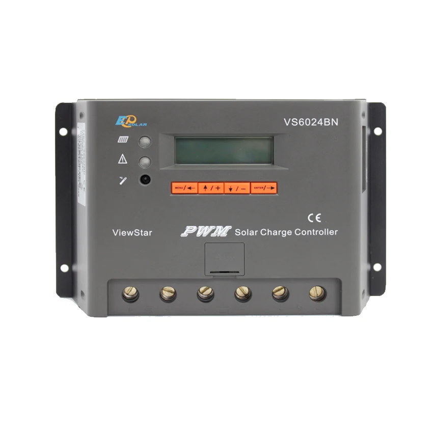 Автомобильный ШИМ-контроллер солнечной системы VS6024BN 12 В 24 ЖК-дисплей 1 шт. |