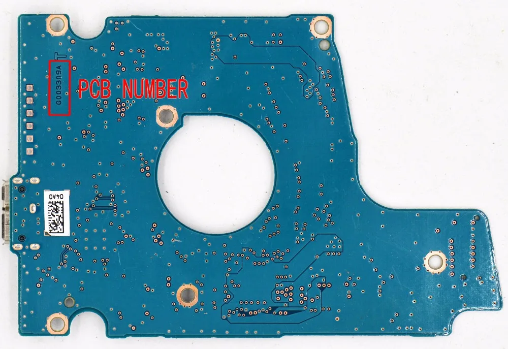 Toshiba USB3.0 жесткая печатная плата драйвера HDD PCB/MQ01UBB200 MQ01UBB150/G003309A