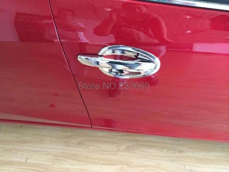 Внешние аксессуары ABS Хромированная дверная ручка Накладка подходит для Mazda3 Mazda 3