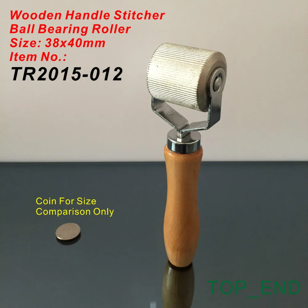 Ролик шарикоподшипника, сверхпрочный, 38x40 мм, деревянная ручка, бесплатная доставка, инструмент для ремонта шин в гараже, магазине шиномонтажных работ