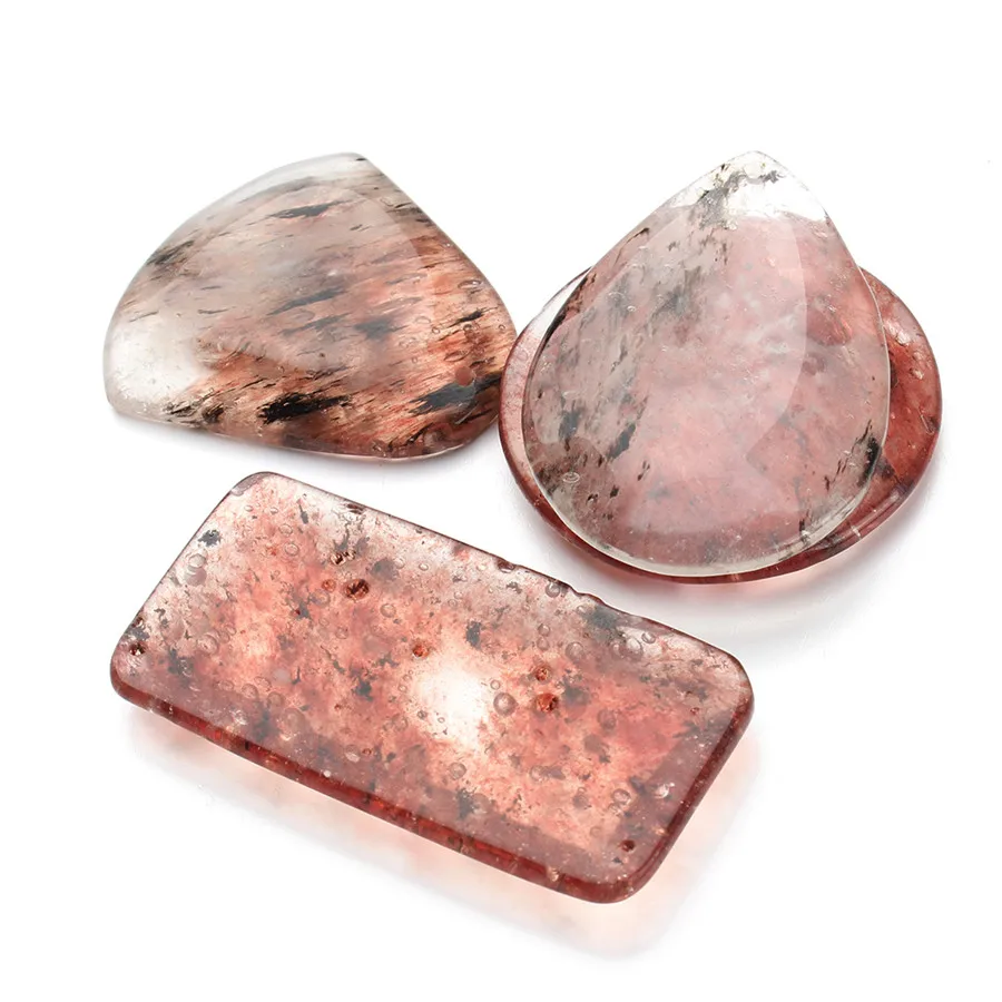 XINYAO 2Pcs/lot Natural Stone Pendants Diy Drusy Trichite Beads Slice Charm Pendant Necklace Making (Shapes randomly) | Украшения и