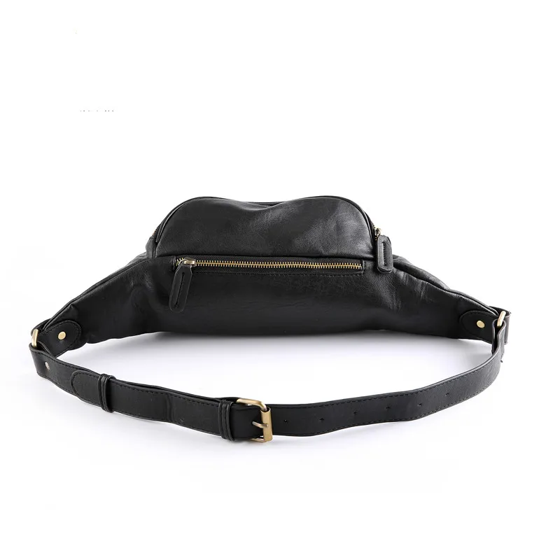 Tidog оригинальная кожаная сумка Мужская модная нагрудная сумка|mens chest bag|chest bagleather