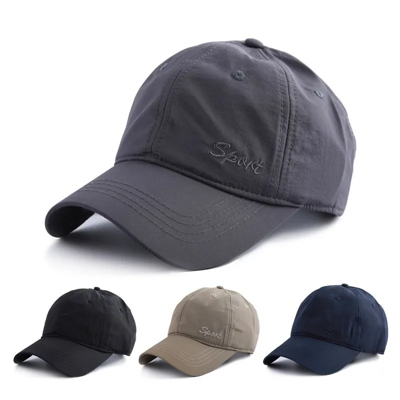 Большой размер флуоресцентная быстросохнущая тонкая кепка для гольфа