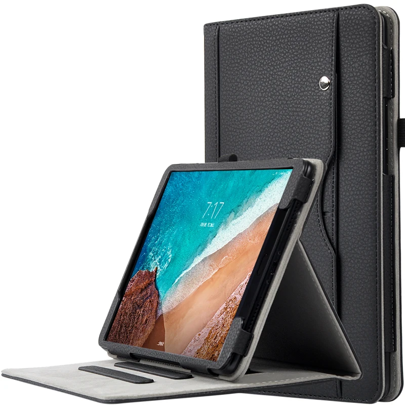 Чехол из искусственной кожи для Xiaomi Mipad 4 plus защитный смарт чехол XIAOMI 10 MiPad деловой
