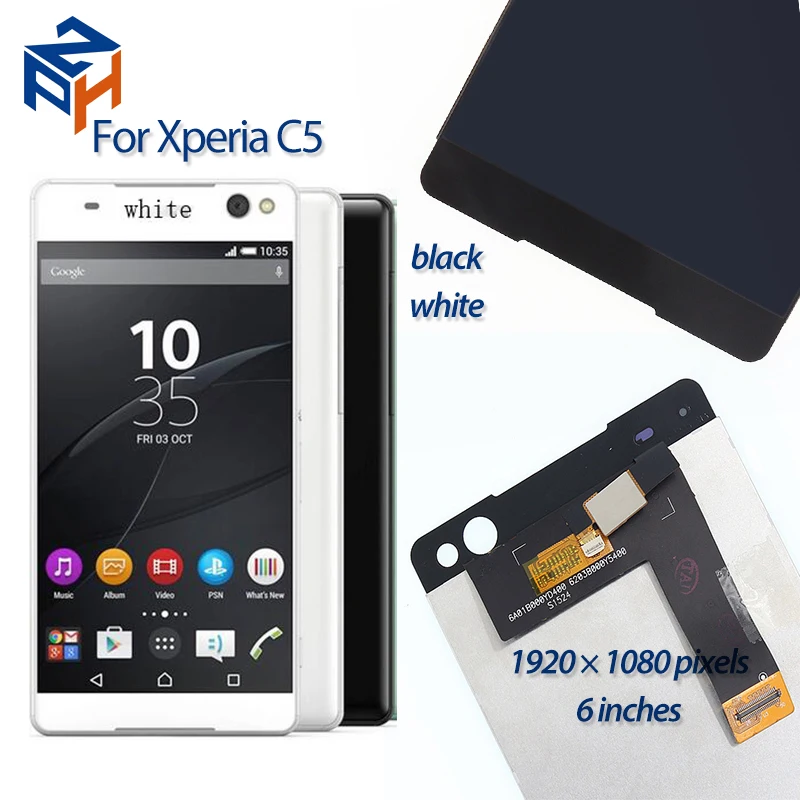 6 &quotЖК дисплей для SONY Xperia C5 Ultra Dual E5506 E5533 E5563 E5553 сборка ЖК диспоея с