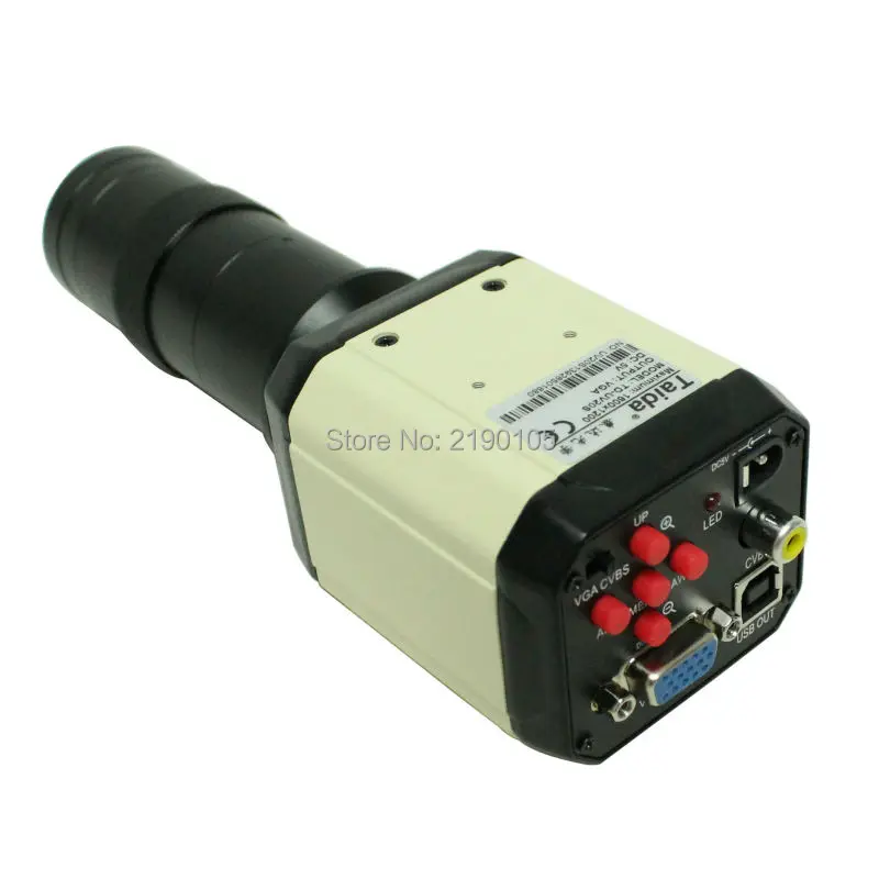 

2.0MP HD industrielle Lab Microscope camera VGA USB AV sortie TV Zoom C-monture