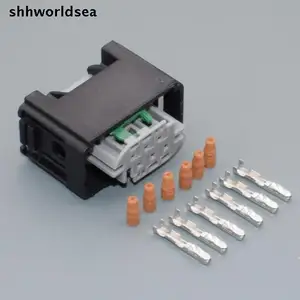 Автомобильный ограничитель shhworldsea, 30 наборов 6-контактных штекеров, разъем датчика, автомобильный Водонепроницаемый Электрический для BMW 1-967616-1 7M0 973 119