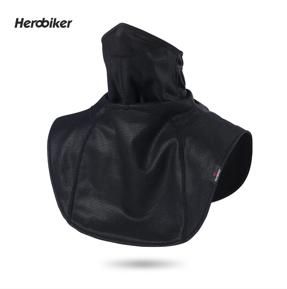HEROBIKER термальная флисовая мотоциклетная маска для лица ветрозащитная мотоциклетная маска Осень-Зима мотоциклетная маска Лыжная велосипедная маска для лица шарф