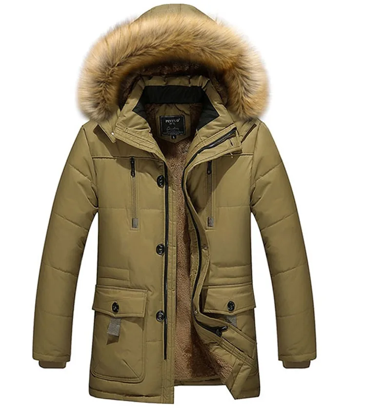 Moutainskin 5XL зимние мужские хлопковые куртки с меховым капюшоном съемные Длинные мужские повседневные парки флисовая Толстая теплая брендовая одежда SA122