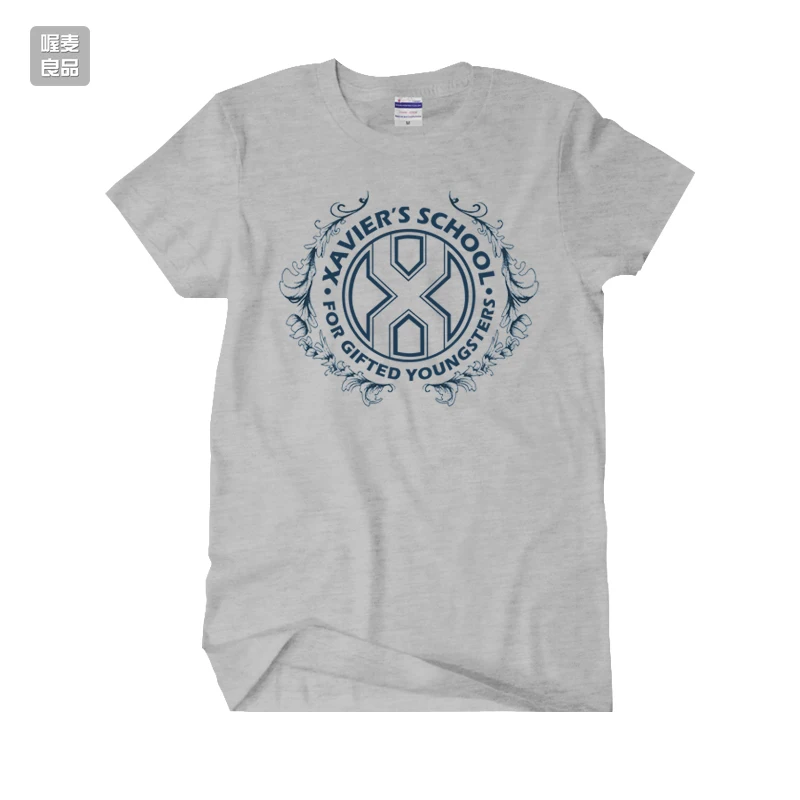 

Logan Professor X Xavier's School for Gifted Youngsters short sleeve t shirt tshirt t-shirt Mutant