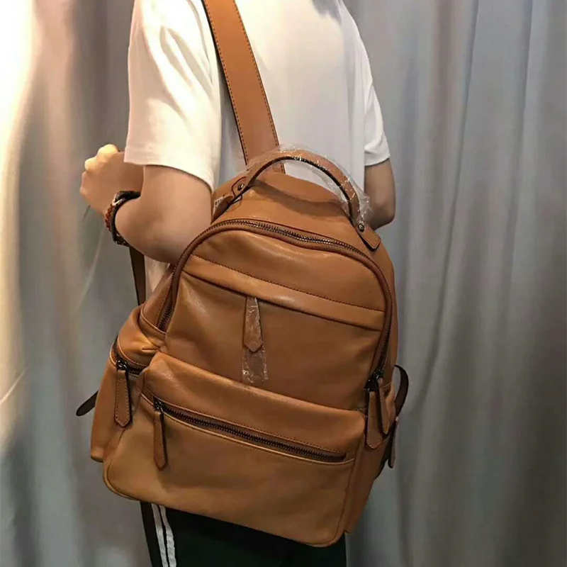 Mochilas Mujer женский рюкзак из натуральной кожи Новая модная женская черная школьная Сумка молодежная сумка через плечо дорожные рюкзаки