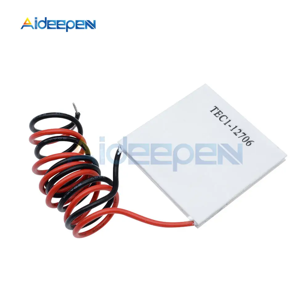 5 шт. TEC1 12706 TEC Термоэлектрический охладитель Peltier TEC112706 радиатор в виде пластины