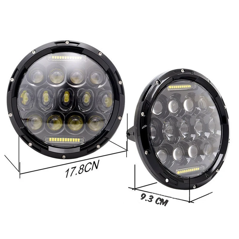 1 PC New 75W 7 INCH Car LED Work Light Bar SUV Boat Truck for Jeep Wrangler Waterproof Offroad Bulb headlight | Автомобили и