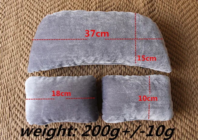 Набор подушек для новорожденных 3 подушки позиционирования (наполненные)