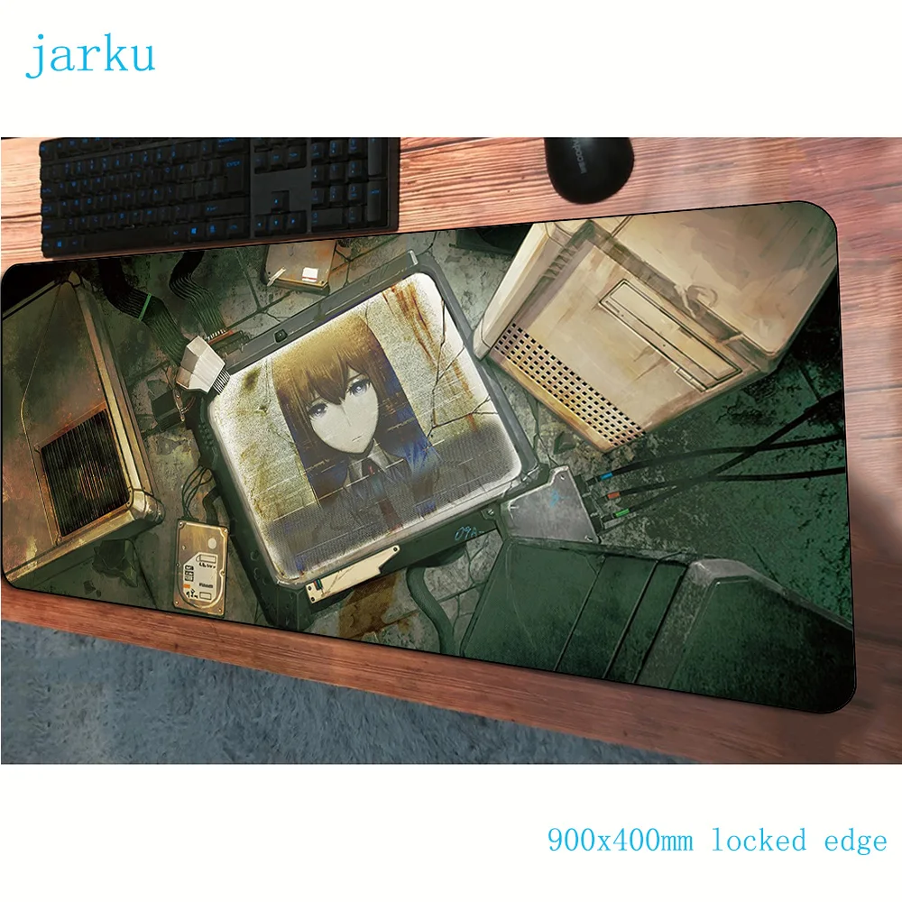 Игровой коврик для мыши steins gate 900x400 мм|Коврики мышей| |