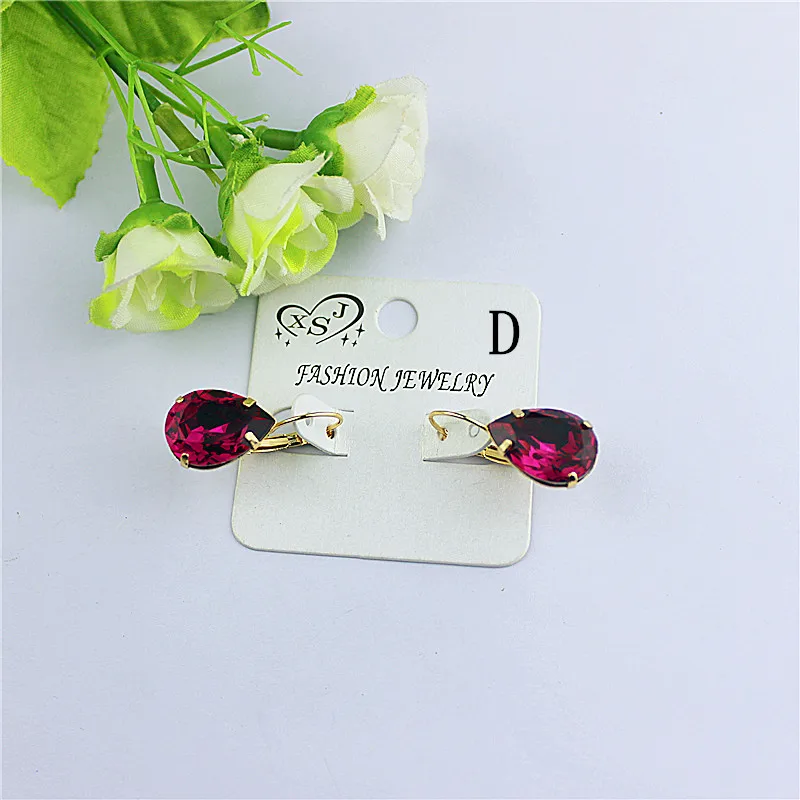 Распродажа новых модных женских украшений оптом красивые серьги для девочек на