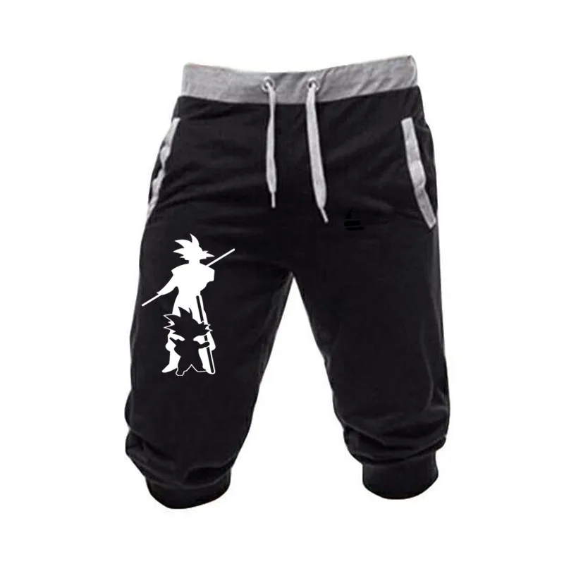 Мужские бриджи Спортивные Повседневные облегающие мягкие шаровары 2019 модные