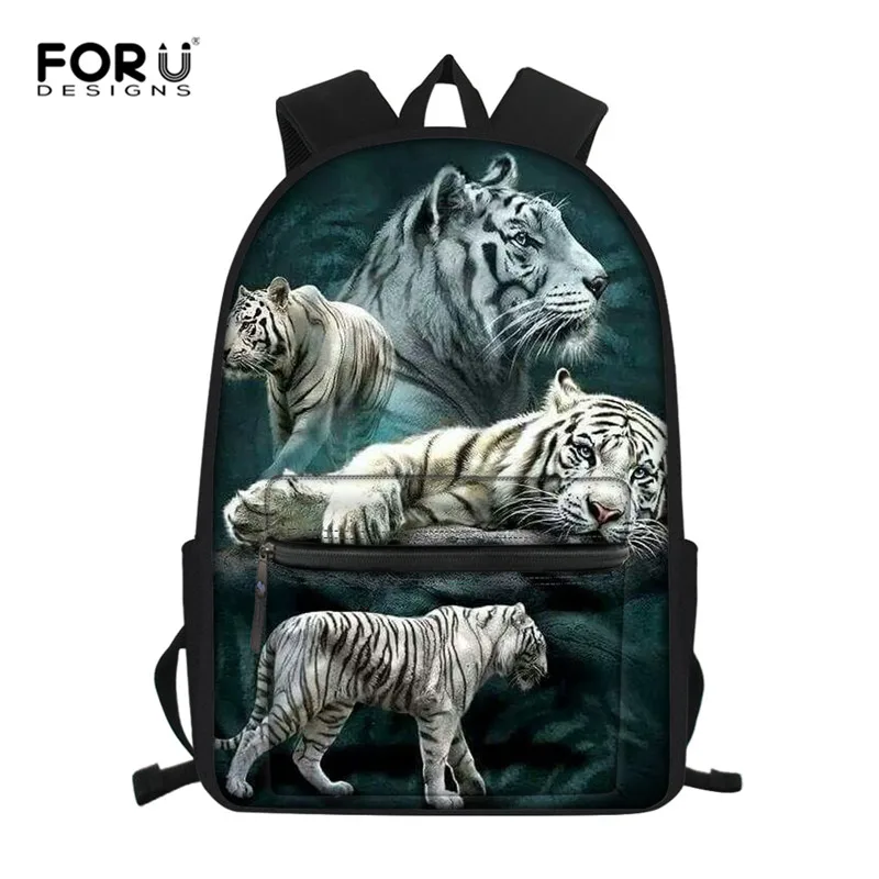 Z4756Z58 FORUDESIGNS/детские школьные ранцы для мальчиков ортопедические детские школьные рюкзаки для мальчиков с изображением тигра, сумка-ранец, рюкзак Mochila - Цвет: Z4756Z58