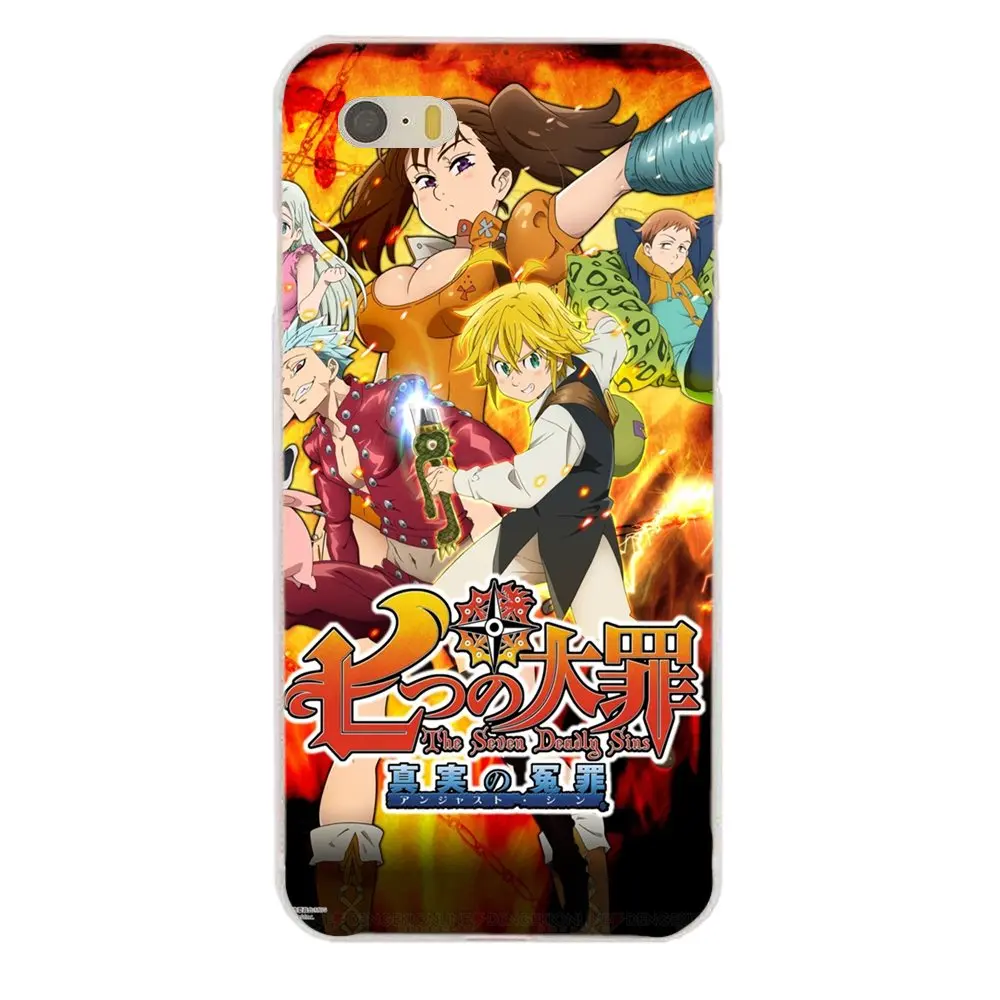 Nanatsu No Taizai Seven Deadly Sin для Xiaomi Mi3 Mi4 Mi4C Mi4i Mi5 Mi 5S 5X6 6X8 SE A1 Max Mix 2 Note 3 4 распродажа класса