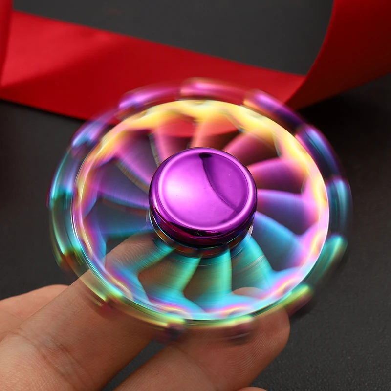 Горячая красочные Спиннеры мини вертушка гироскопа ручной Spinner продвижение