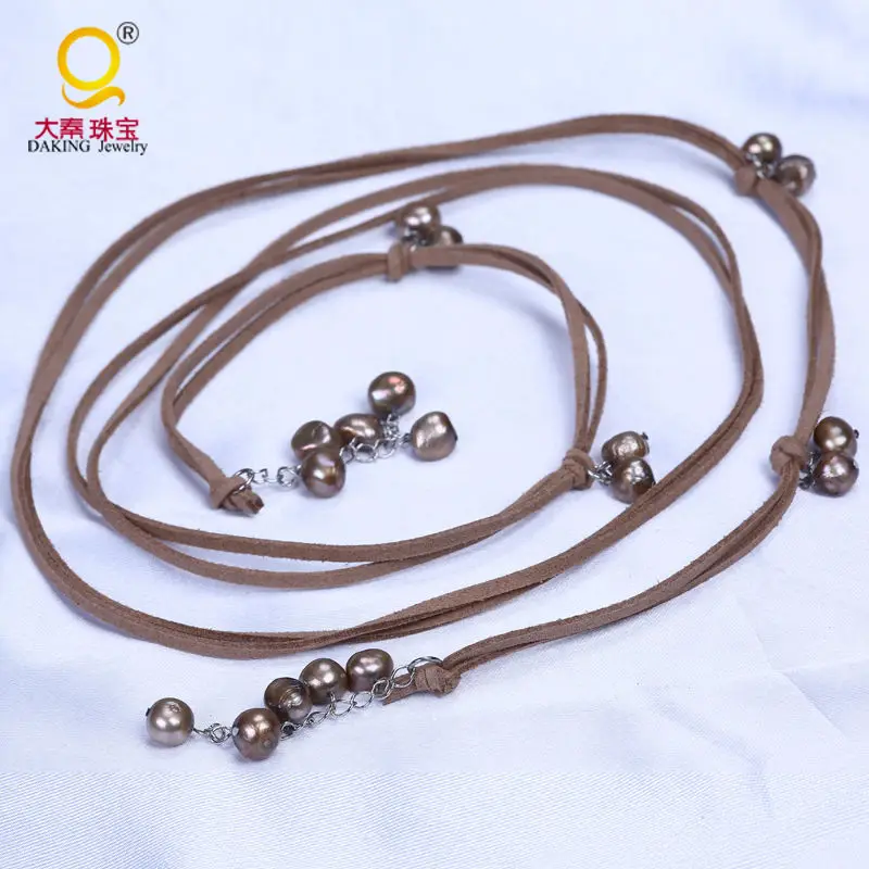 Южнокорейское жемчужное ожерелье для женщин Han Edition 120 см длинная цепочка свитера