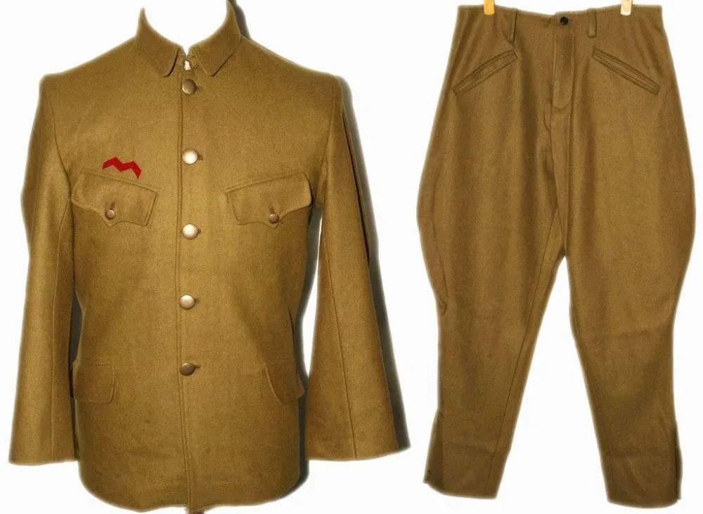 WWII JAPANESE OFFICER WOOL FIELD MILITARY UNIFORM TUNIC BREECHES IN SIZES - World military Store | Спорт и развлечения