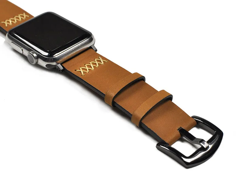 Кожаный браслет Essidi для Apple Watch серии 1 2 3 4 5 38 40 мм 42 44 мм ремешок Пряжка для Iwatch 1 2 3 4 5