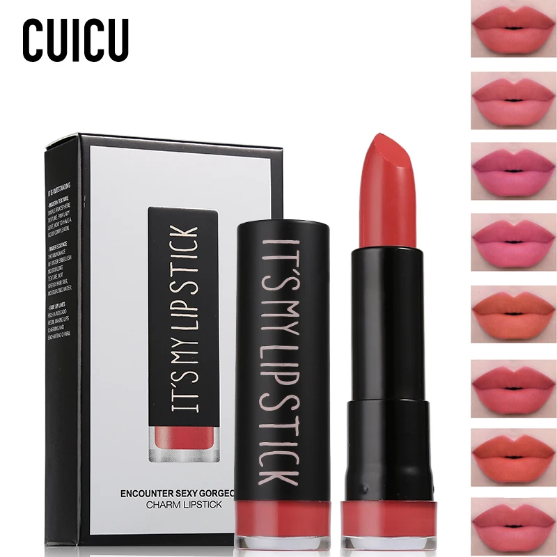 Бренд CUICU 8 цветов матовая помада набор губ оттенок макияж водостойкая стойкая