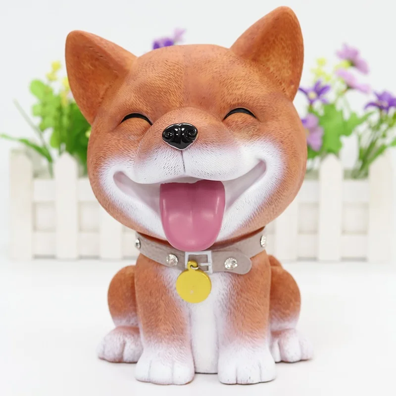 Creative Puppy Piggy Bank Large Capacity Child Anti-fall Dog Children Birthday Gift | Дом и сад
