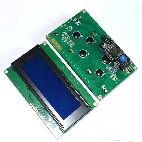5 шт. LCD2004 + I2C 2004 20x4 2004A синий экран HD44780 для символьного ЖК дисплея/w IIC/I2C