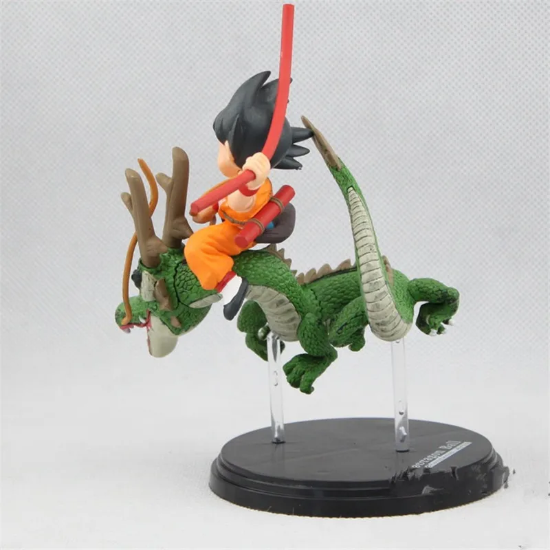 5 ''Драконий жемчуг Z Son Gokou детство езда Shenron ПВХ Фантастическое искусство