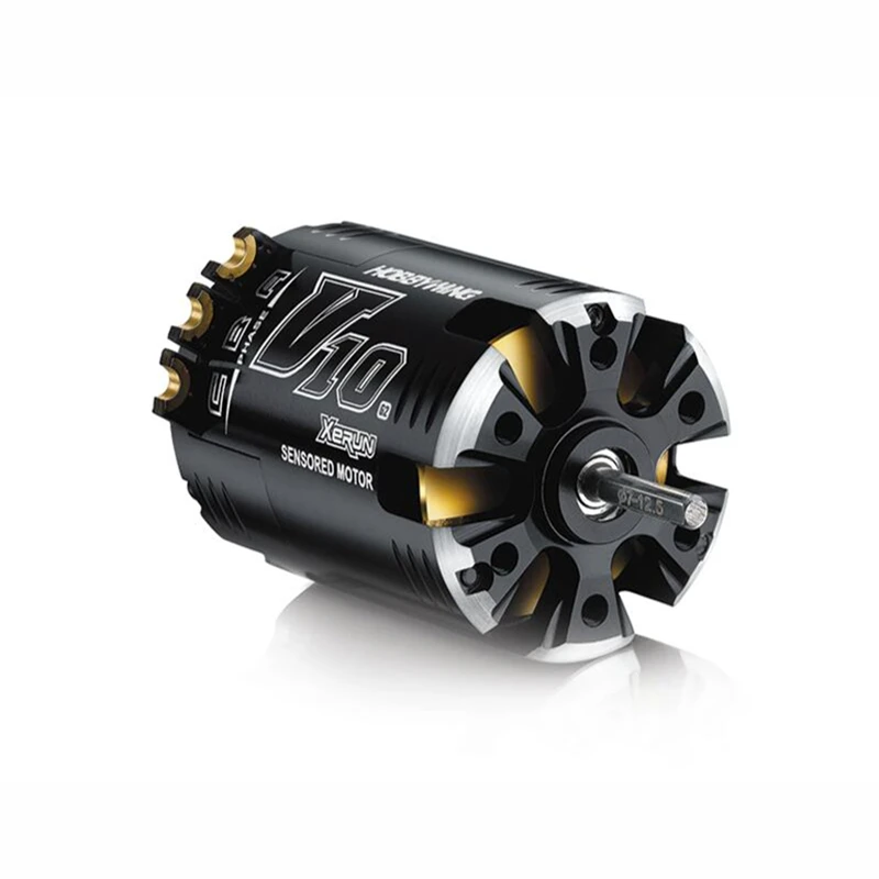 Щеточный электронный регулятор скорости Hobbywing XERUN V10 G2 1/10 безщеточный двигатель 540