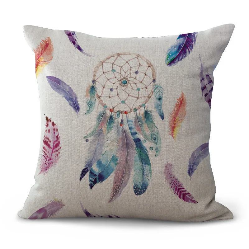 Наволочка Ловец снов хлопково-Льняная креативная Подушка Мягкая для дома | Дом и
