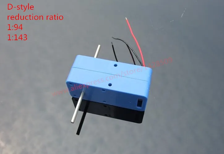 Фото Высокое качество 130 Мини DC мотор редуктор двухосный с 3 мм осью для DIY модели|reduction