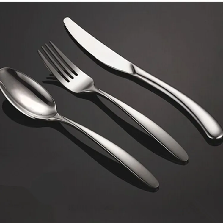 Бесплатная доставка набор столовых приборов нож вилка ложка из плотного