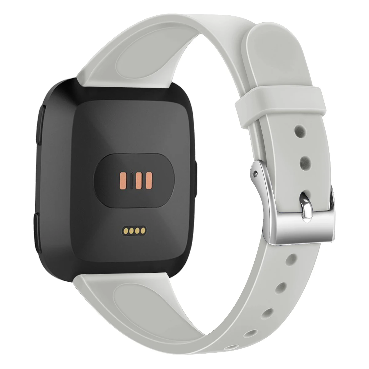 Duszake Браслет для Fitbit Versa/Versa Lite Starp мягкий силиконовый тонкий узкий сменный мужской Т-образный ремешок для Fitbit Versa для женщин и мужчин