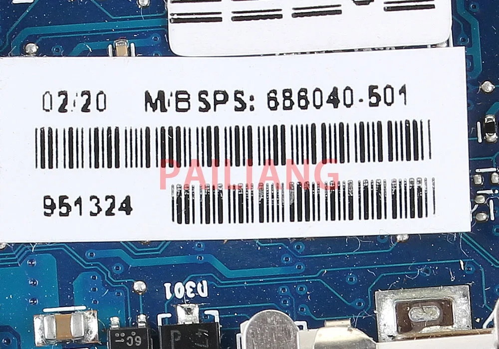 Материнская плата для ноутбука hp Probook 6470B 8470P PC материнская плата 686040-001 686040-501 full tesed DDR3