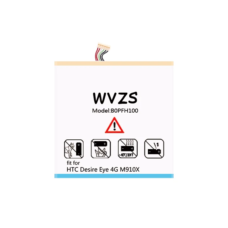 Wvzs 3600 мАч литий полимерный аккумулятор b0ph100 BOPFH100 для htc Desire Eye 4G M910X M910n Сменные