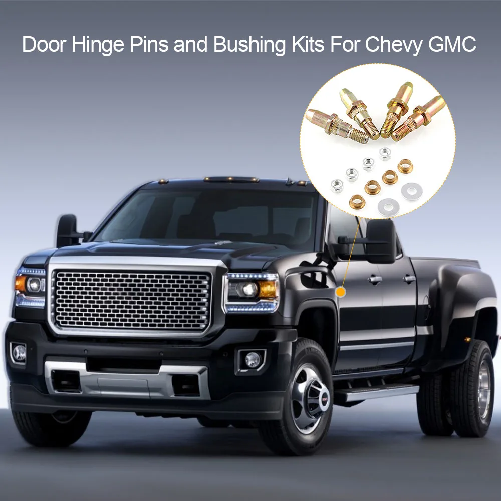 

Наборы штифтов и втулок для дверных петель Chevy GMC, комплект штифтов и втулок для дверных петель, автомобильные аксессуары