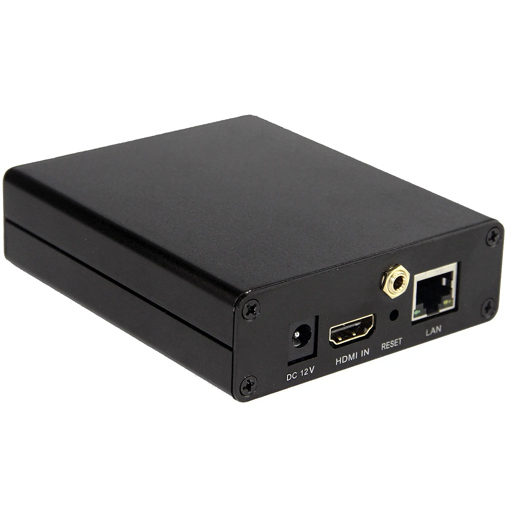 HEVC H.265 H.264 HDMI IP видео передатчик датчик прямые трансляции RTMP RTMPS широковещательный