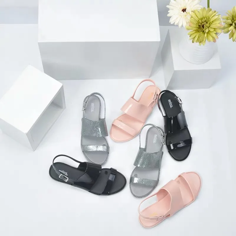 Melissa Shoes женские силиконовые сандалии Бразильская Женская Желейная обувь Летняя
