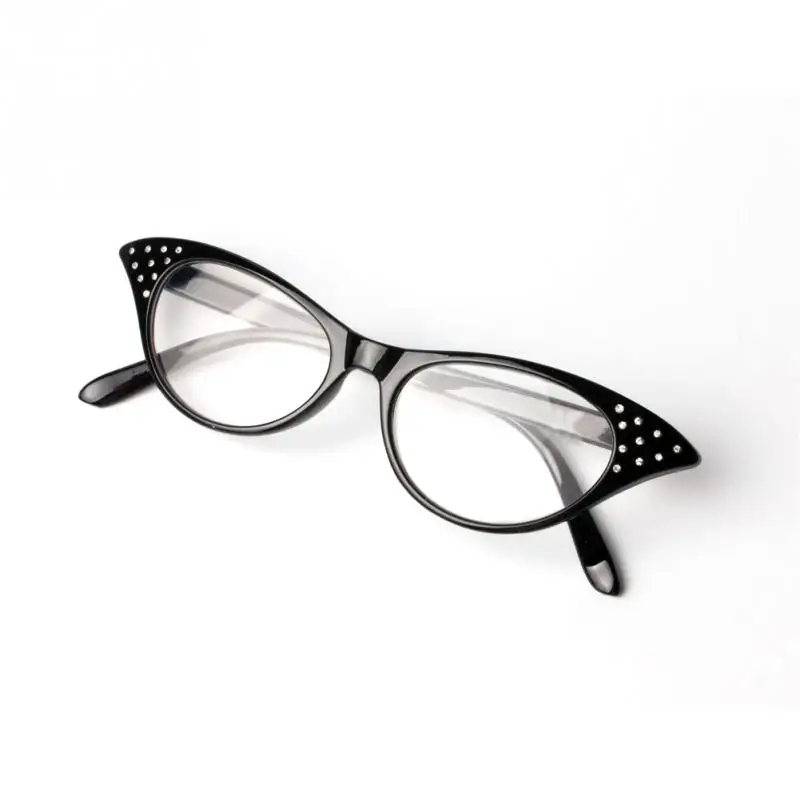 Новая мода Cat Eye Смола Кристалл Rhinestone декор Для женщин очки для чтения старший