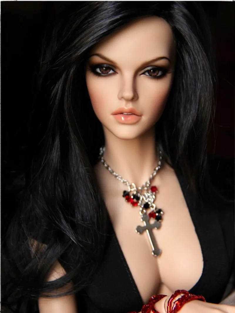 Новые полки Advanced Смола bjd кукла 3 точки 62 см с SID женский шарнир Кукла свободный глаз